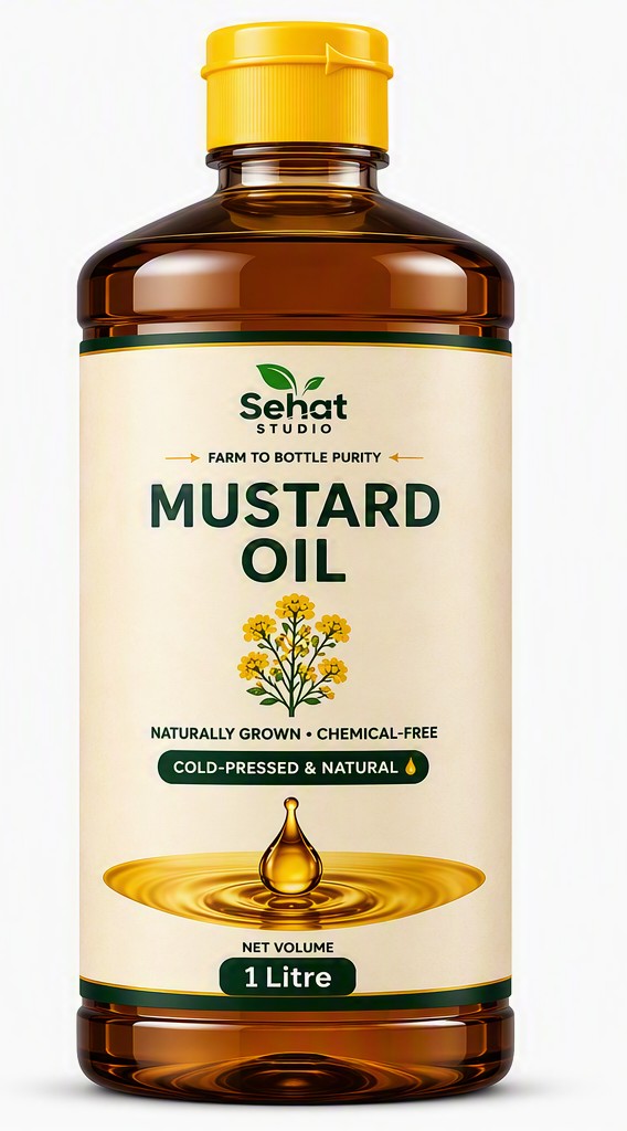 Cold-Pressed Mustard Oil
